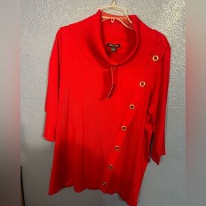 NWT By Design Sweater size 1X women’s Red
